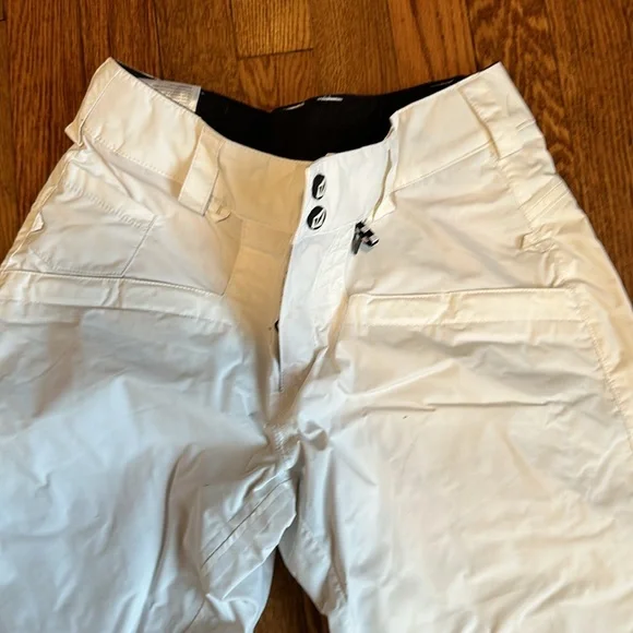 White volcom snowboard pants - Picture 2 of 2